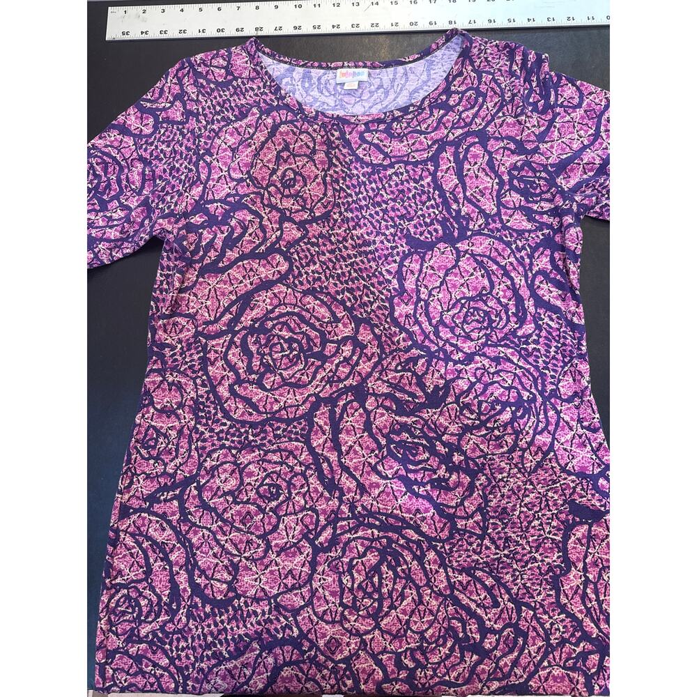LulaRoe Women's Dress 3 XL Pullover Short Sleeve Multicolored